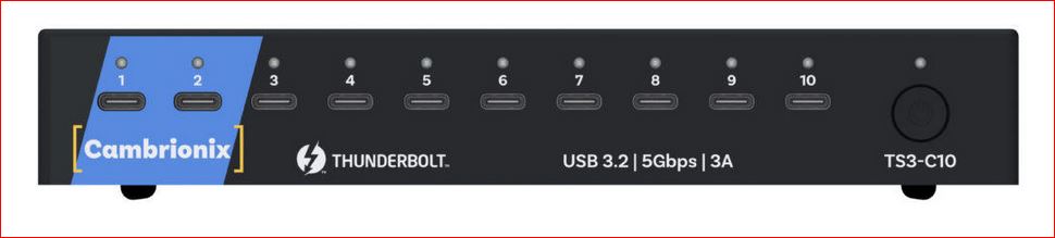 Cambrionix TS3-C10 / ThunderSync3-C10