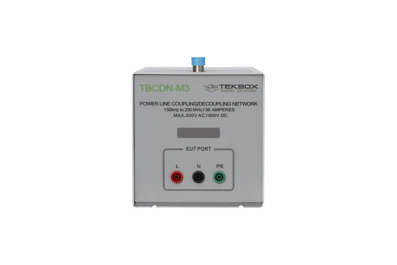TekBox TBCDN-M3-AP Adapterplatte mit Kurzschlussleiste für M3 Koppel-Entkopplungsnetzwerk (CDN)