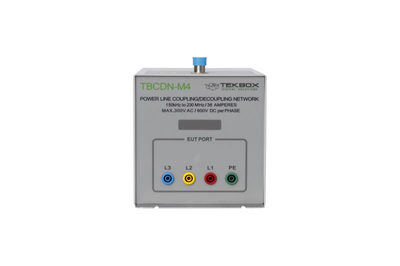 TekBox TBCDN-M4-AP Adapterplatte mit Kurzschlussleiste für M4 Koppel-Entkopplungsnetzwerk (CDN)